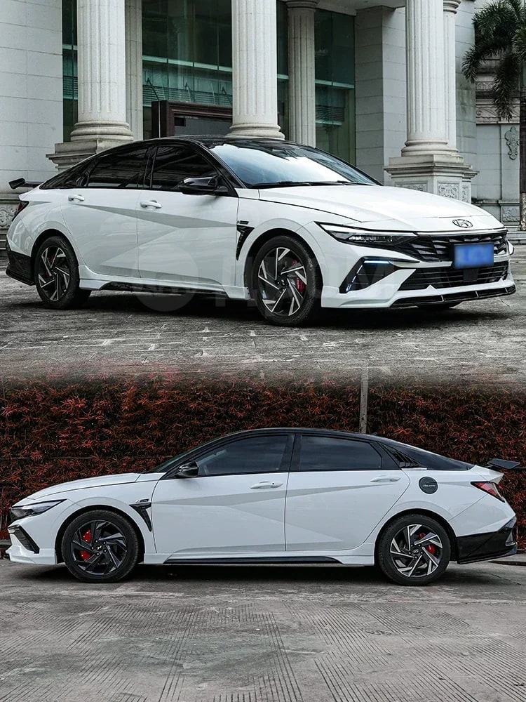 Обвес на Hyundai Elantra 2023-2025 во Владивостоке
